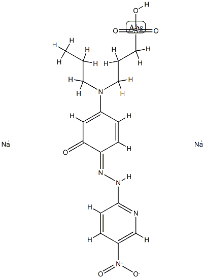 3-羥基-4-(5-硝基吡啶偶氮)丙苯胺基丙烷磺酸鈉