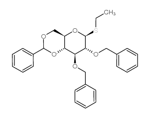 乙基 2,3-O-二芐基-4,6-O-亞芐基-1-BETA-D-硫代吡喃葡萄糖苷