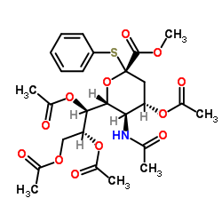 N-乙?；?2-S-苯基-2-硫代-ALPHA-神經(jīng)氨酸甲酯 4,7,8,9-四乙酸酯