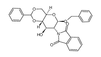 芐基 2-脫氧-2-(1,3-二氫-1,3-二氧代-2H-異吲哚-2-基)-4,6-O-(苯基亞甲基)-BETA-D-吡喃葡萄糖苷
