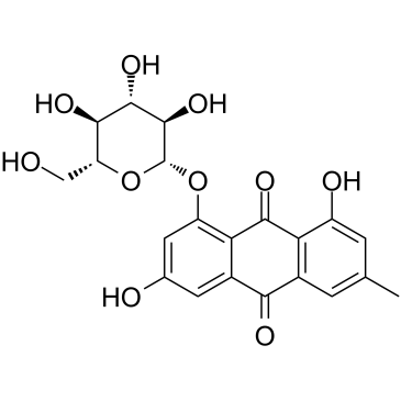 大黃素-8-Β-D-吡喃葡萄糖苷