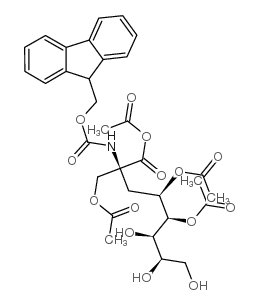 N-芴甲氧羰基-O-beta-(2,3,4,6-四-O-乙?；?alpha-D-吡喃甘露糖基)-L-絲氨酸