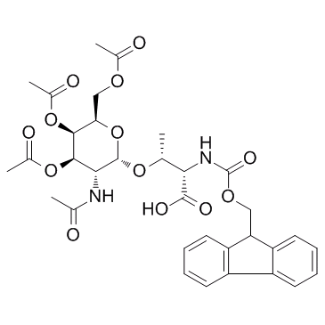 N-芴甲氧羰基-O-beta-(2-乙酰氨基-2-脫氧-3,4,6-三-O-乙?；?alpha-D-吡喃半乳糖基)-L-蘇氨酸