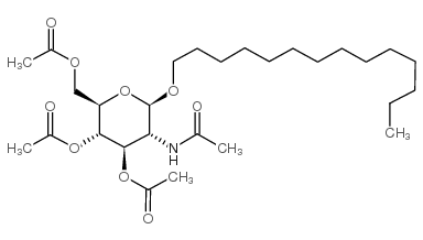 正十四烷基-2-乙酰氨基,3,4,6-O-三乙?；?2-脫氧-beta-D-吡喃葡萄糖苷