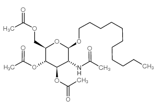 十一烷基 2-(乙酰氨基)-2-脫氧-BETA-D-吡喃葡萄糖苷 3,4,6-三乙酸酯