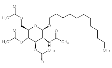 十二烷基-2-乙酰氨基,3,4,6-O-三乙?；?2-脫氧-beta-D-吡喃葡萄糖苷