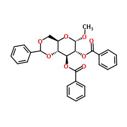 甲基-2,3-O-二苯甲?；?4,6-O-芐叉-alpha-D-吡喃葡萄糖苷