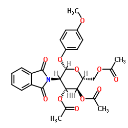 對甲基苯基-3,4,6-O-三乙?；?2-脫氧-2-鄰苯二甲酰亞氨基-beta-D-吡喃葡萄糖苷
