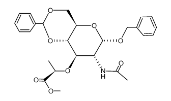 芐基-2-乙酰氨基-2-脫氧-4,6-O-芐叉-alpha-D-胞壁酸甲酯
