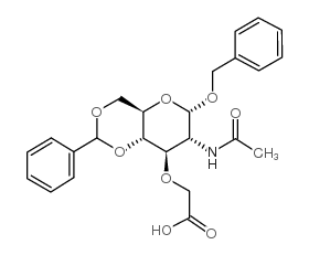 芐基-2-乙酰氨基-2-脫氧-4,6-O-芐叉-3-O-羧甲基-alpha-D-葡萄糖苷