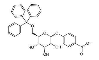 4-硝酚-6-O-三苯甲基-alpha-D-吡喃葡萄糖苷