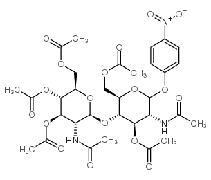 4-硝基苯基-2-乙酰氨基-3-O-(2-乙酰氨基-3,4,6-三-O-乙?；?-脫氧-Β-D-吡喃葡萄糖苷)-4,6-二-乙?；?2-脫氧-Α-D-半乳糖苷