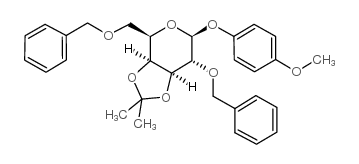 4-甲氧苯基2,6-二-O-芐基-3,4-O-異亞丙基-β-D-吡喃半乳糖苷