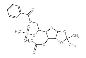 3-O-乙酰基-6-O-苯甲?；?-O-甲磺酰基-1,2-O-異丙叉-alpha-呋喃葡萄糖
