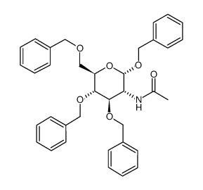 2-乙酰氨基1,3,4,6-O-四芐基-2-脫氧-alpha-D-吡喃葡萄糖苷