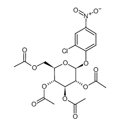 2-氯-4-硝酚-2,3,4,6-O-四乙?；?beta-D-吡喃葡萄糖苷