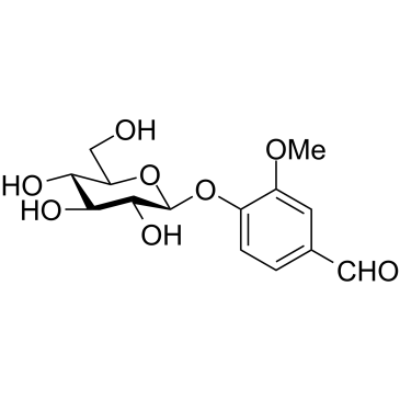 4-(beta-D-葡萄糖)-3-甲氧基苯甲醛，香草醛-beta-D-葡萄糖苷