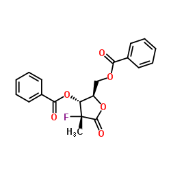 (2R)-2-脫氧-2-氟-2-甲基-D-赤式戊糖酸 gamma-內(nèi)酯 3,5-二苯甲酸酯