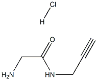2-氨基-N-2-丙炔-1-基乙酰胺鹽酸鹽