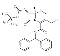7Β-叔丁氧羰基氨基-3-氯甲基-3-頭孢烯-4-羧酸二苯甲酯