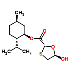 (2R,5R)-5-羥基-1,3-氧硫雜環(huán)-2-羧酸 (1R,2S,5R)-5-甲基-2-異丙基環(huán)己酯