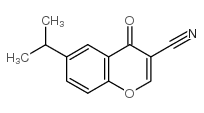 6-異丙基-4-氧代-4H-1-苯并吡喃-3-甲腈