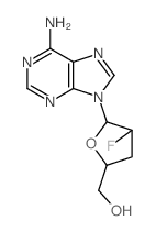  2'-beta-氟-2',3'-二脫氧腺苷
