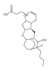 (Z)-7-[(1R,2R,3R,5S)-2-(4,4-二氟-3-羥辛基)-5-羥基