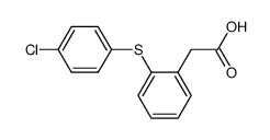 2(4-氯苯硫基)苯乙酸