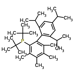 2-二叔丁基膦-3,4,5,6-四甲基-2′,4′,6′-三異丙基-1,1′-聯(lián)苯