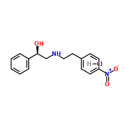 (alphaR)-alpha-[[[2-(4-硝基苯基)乙基]氨基]甲基]苯甲醇鹽酸鹽