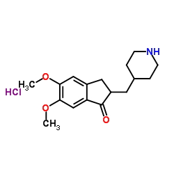 5,6-二甲氧基-2-(4-哌啶基甲基)-1-茚酮鹽酸鹽