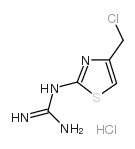 1-(4-Chloromethyl-2-thiazoyl)guanidine Hydrochloride Salt
