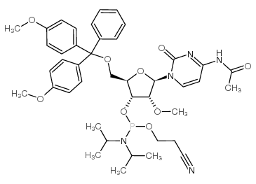 N-乙?；?5'-O-(4,4-二甲氧基三苯甲基)-2'-O-甲基胞苷-3'-(2-氰基乙基-N,N-二異丙基)亞磷酰胺