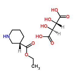 (S)-3-哌啶甲酸乙酯酒石酸鹽