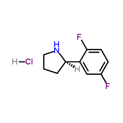 (R)-2-(2,5-二氟苯基)吡咯烷鹽酸鹽