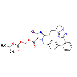 [(Isopropoxycarbonyl)oxy]methyl 2-butyl-4-chloro-1-{[2'-(2H-tetrazol-5-yl)-4-biphenylyl]methyl}-1H-imidazole-5-carboxylate