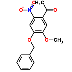 1-(4-(芐氧基)-5-甲氧基-2-硝基苯基)乙酮