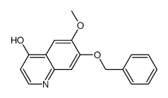 7-Benzyloxy-4-hydroxy-6-methoxyquinoline