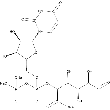 尿苷-5'-二磷酸-D-葡萄糖醛酸三鈉鹽