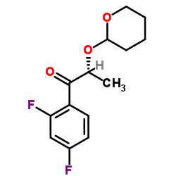 (2R)-1-(2,4-二氟苯基)-2-[(四氫-2H-吡喃-2-基)氧基]-1-丙酮