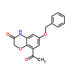 8-乙?；?6-芐氧基-4H-苯并[1,4]惡嗪-3-酮