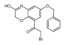 8-(溴乙?；?-6-(芐氧基)-2H-1,4-苯并惡嗪-3(4H)-酮