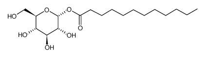 1-月桂酸-alpha-D-吡喃葡萄糖酯