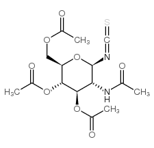 2-乙酰氨基-3,4,6-三-O-乙酰基-beta-D-葡萄吡喃糖基異硫氰酸酯