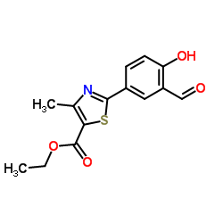 2-(3-醛基-4-羥基苯基)-4-甲基噻唑-5-羧酸乙酯
