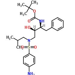 [(1S,2R)-1-芐基-2-羥基-3-[異丁基-[(4-氨基苯基)磺酰基]氨基] 丙基]氨基甲酸叔丁酯