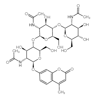 4-甲基傘形酮-beta-D-N,N',N''-三乙酰殼三糖糖苷