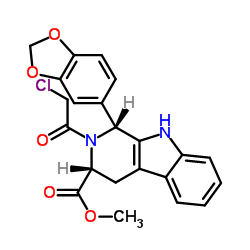 (1R,3R)-1-(1,3-苯并二氧戊環(huán)-5-基)-2-(氯乙?；?-2,3,4,9-四氫-1H-吡啶并[3,4-b]吲哚-3-羧酸甲酯