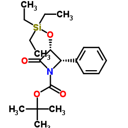(3R,4S)-3-(三乙基硅氧基)-4-苯基-2-氧-氮雜環(huán)丁-1-甲酸叔丁酯